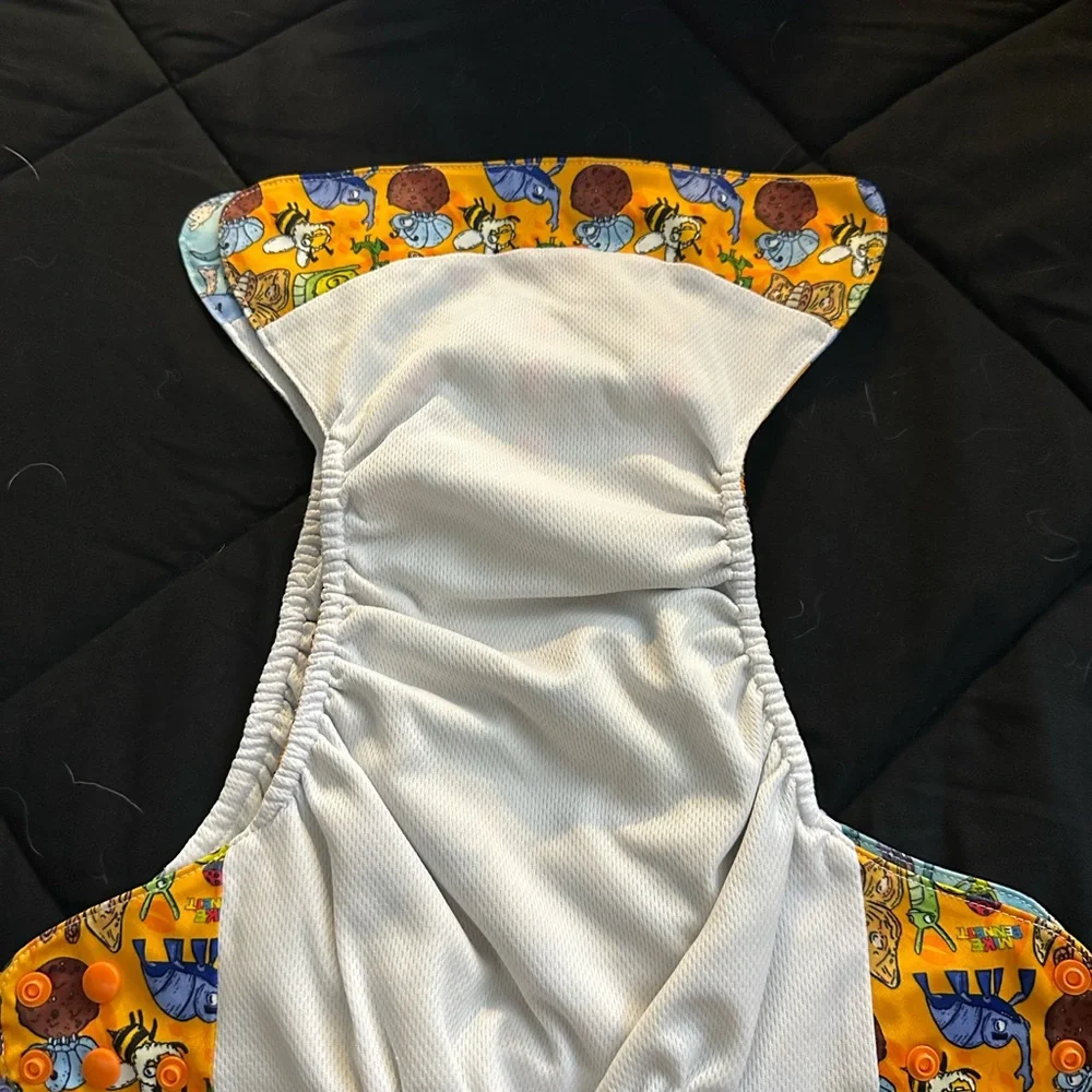 Kinder Cloth Mike Bennett Printed Diaper Pockets